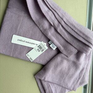 100% cashmere - Lavender -Mauve Scarf